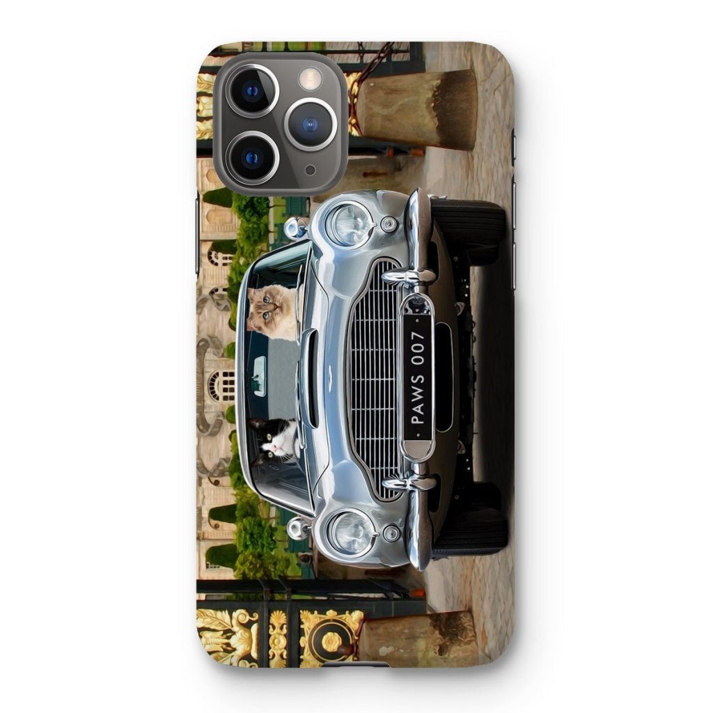 Pet Portraits | The Spy Car: Custom Pet Phone Case | Paw & Glory