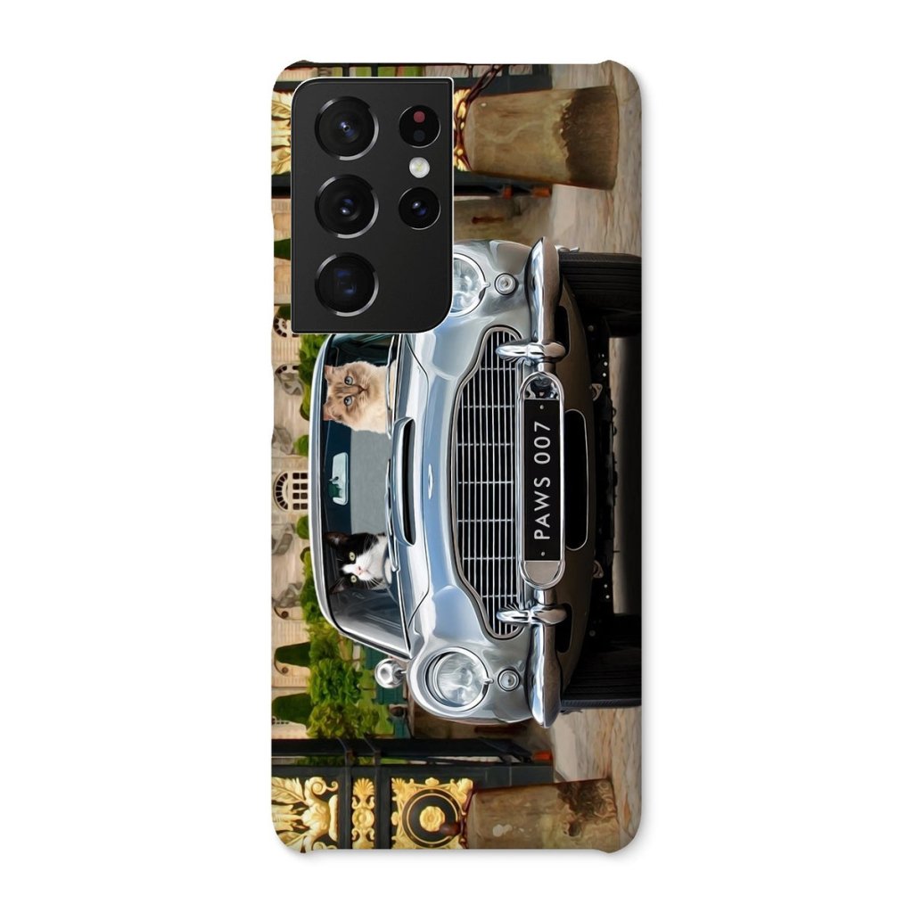 Pet Portraits | The Spy Car: Custom Pet Phone Case | Paw & Glory