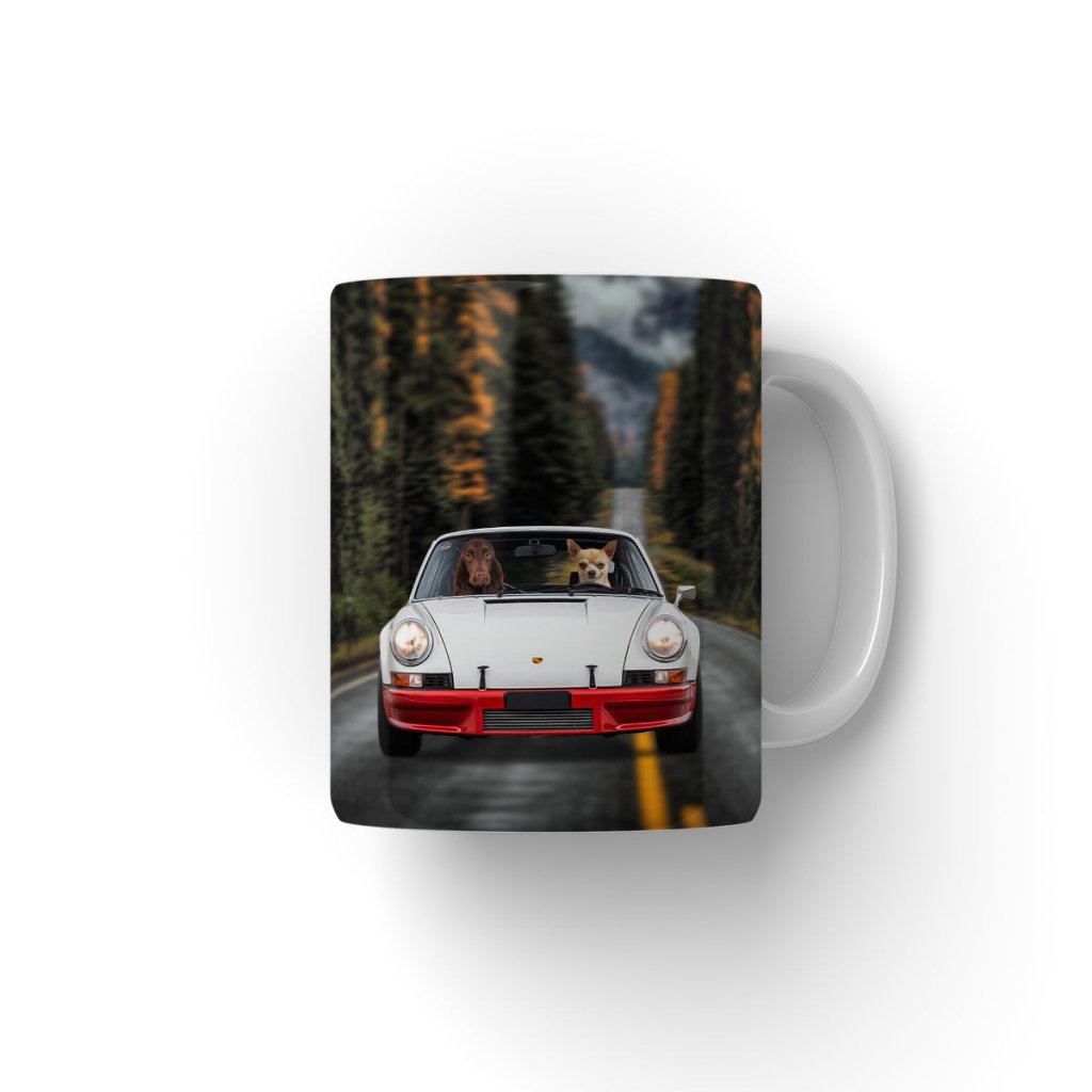Pet Portraits | The Supercar: Custom Pet Coffee Mug | Paw & Glory