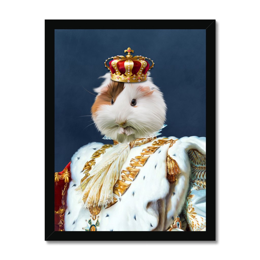 Pet Portraits | The Supreme: Animal Art Framed Portrait | Paw & Glory