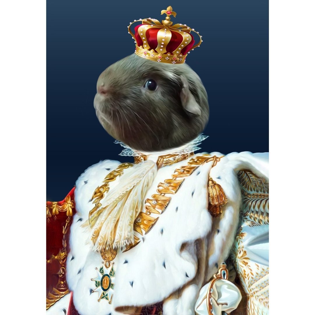 Pet Portraits | The Supreme: Custom Digital Download Pet Portrait | Paw & Glory