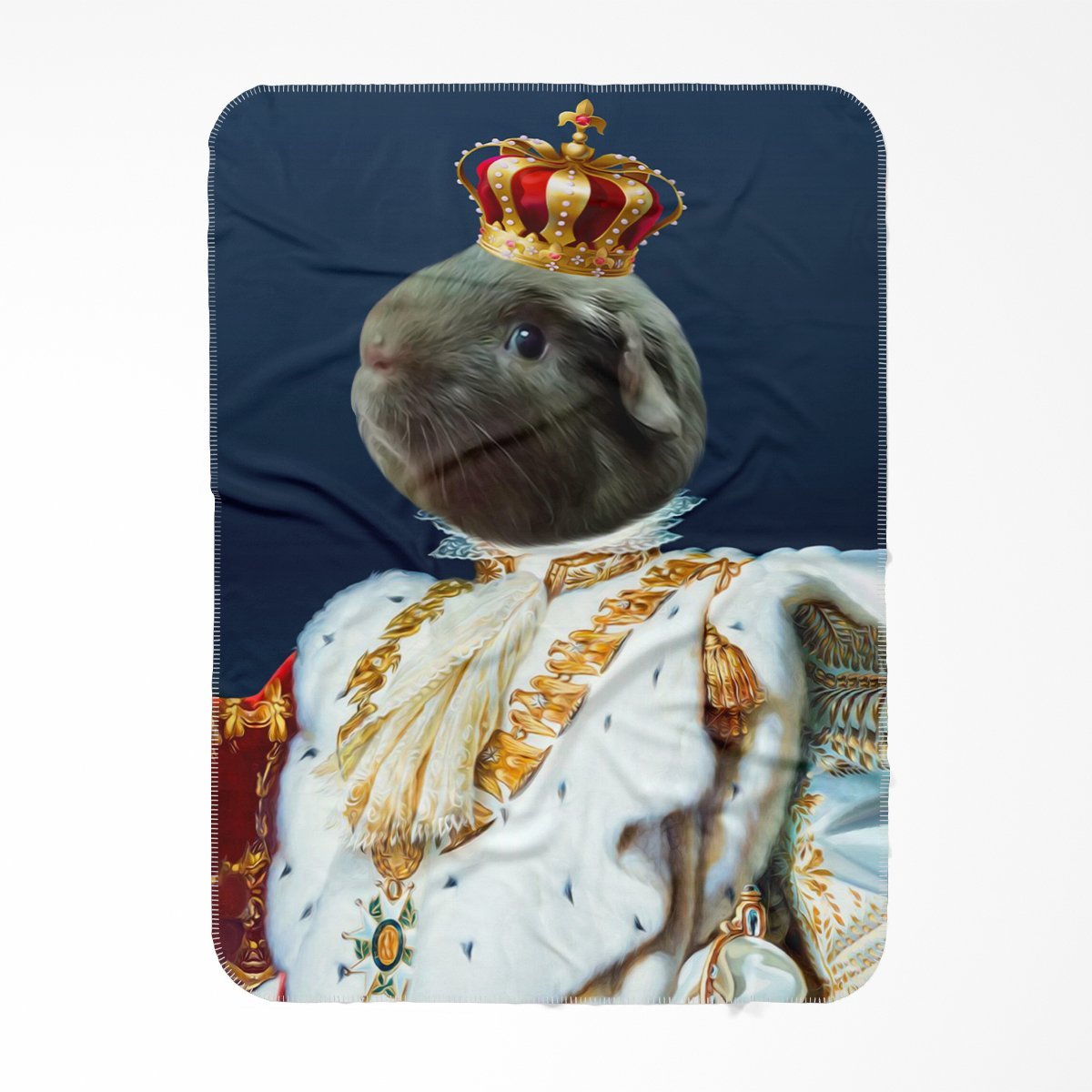 Pet Portraits | The Supreme: Custom Pet Blanket | Paw & Glory