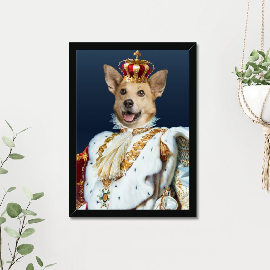 The Supreme: Custom Pet Portrait - Paw & Glory - Dog Portraits - Pet Portraits