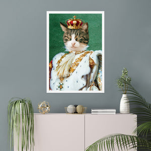 The Supreme: Custom Pet Poster - Paw & Glory - Dog Portraits - Pet Portraits