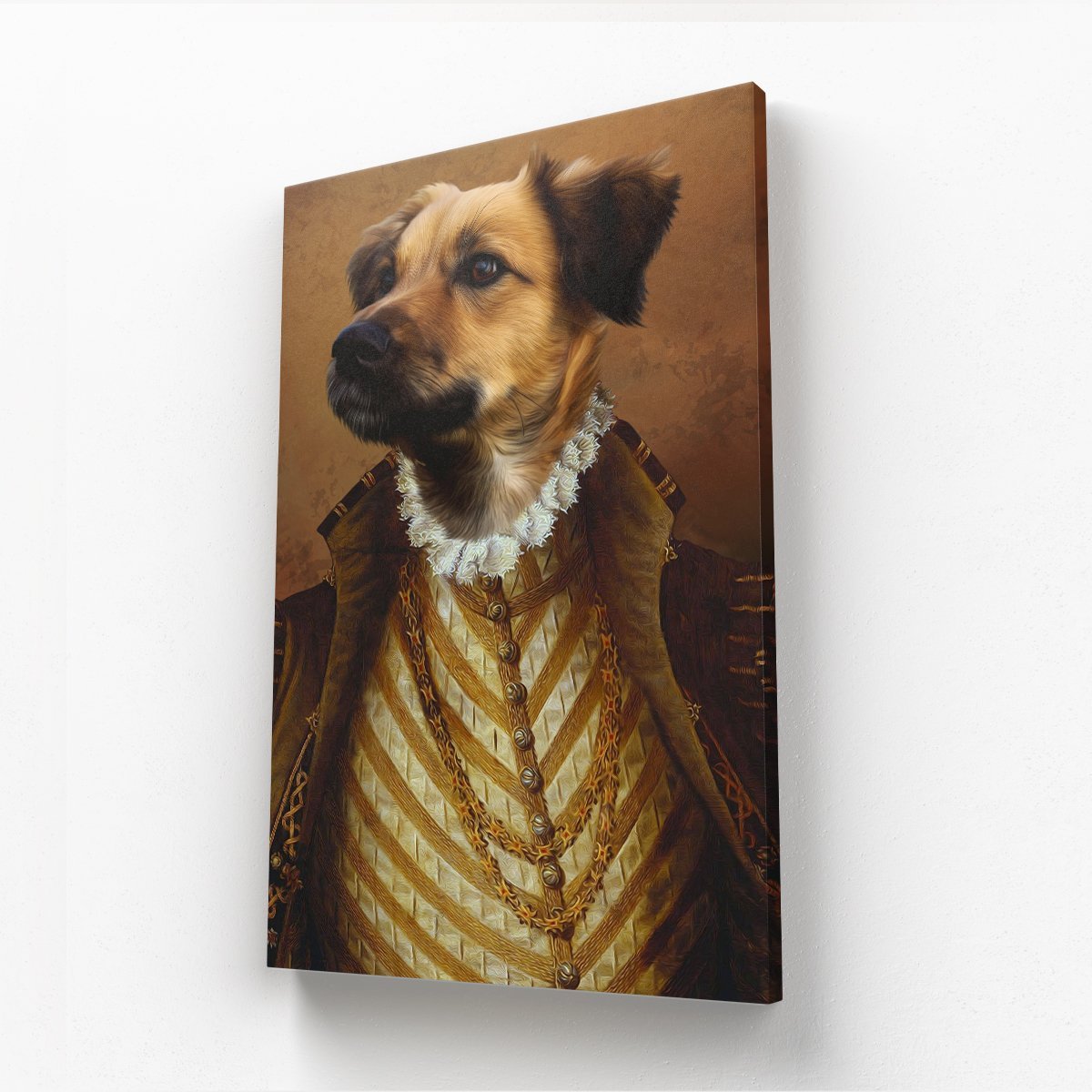 Pet Portraits | The Supremo: Custom Pet Canvas | Paw & Glory