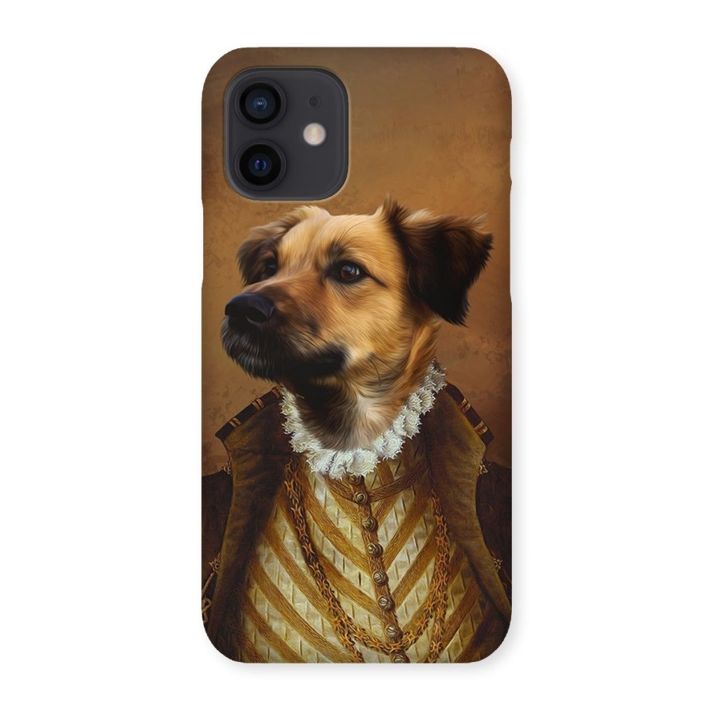 The Supremo: Custom Pet Phone Case - Paw & Glory - Dog Portraits - Pet Portraits