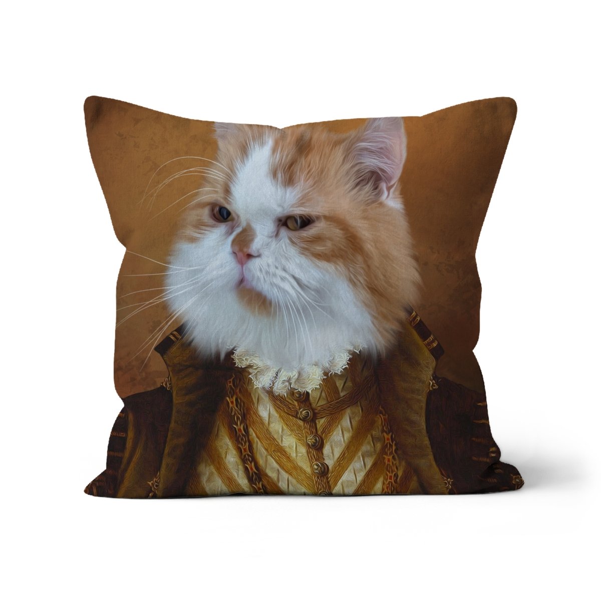 Pet Portraits | The Supremo: Custom Pet Pillow | Paw & Glory