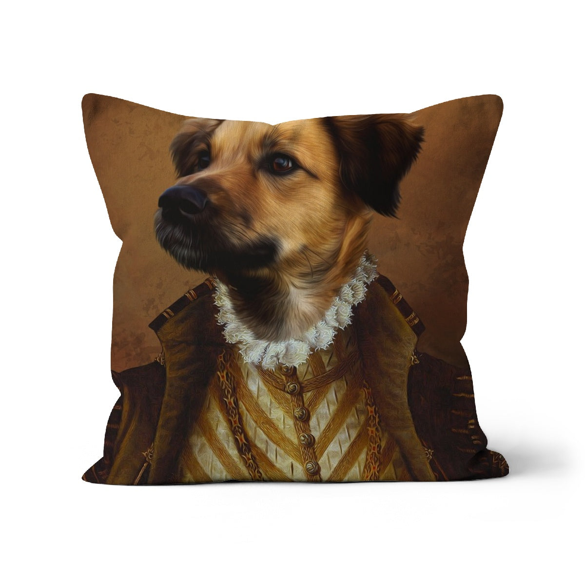 Pet Portraits | The Supremo: Custom Pet Pillow | Paw & Glory