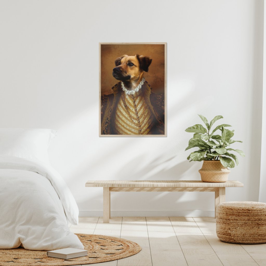 The Supremo: Custom Pet Portrait - Paw & Glory - Dog Portraits - Pet Portraits