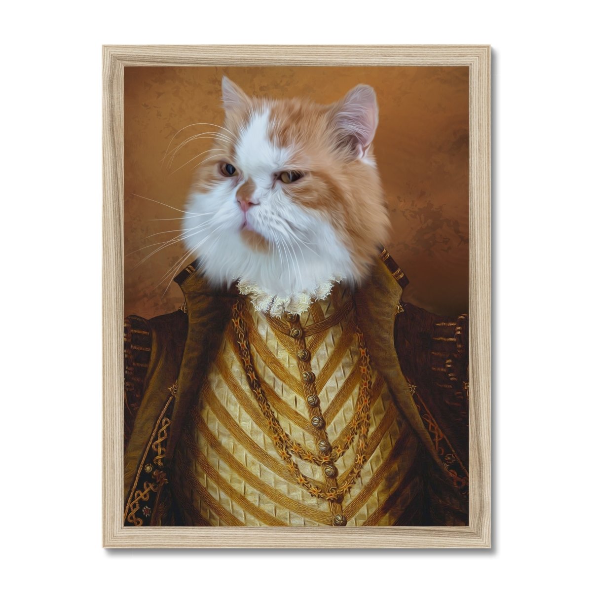 Pet Portraits | The Supremo: Custom Pet Portrait | Paw & Glory