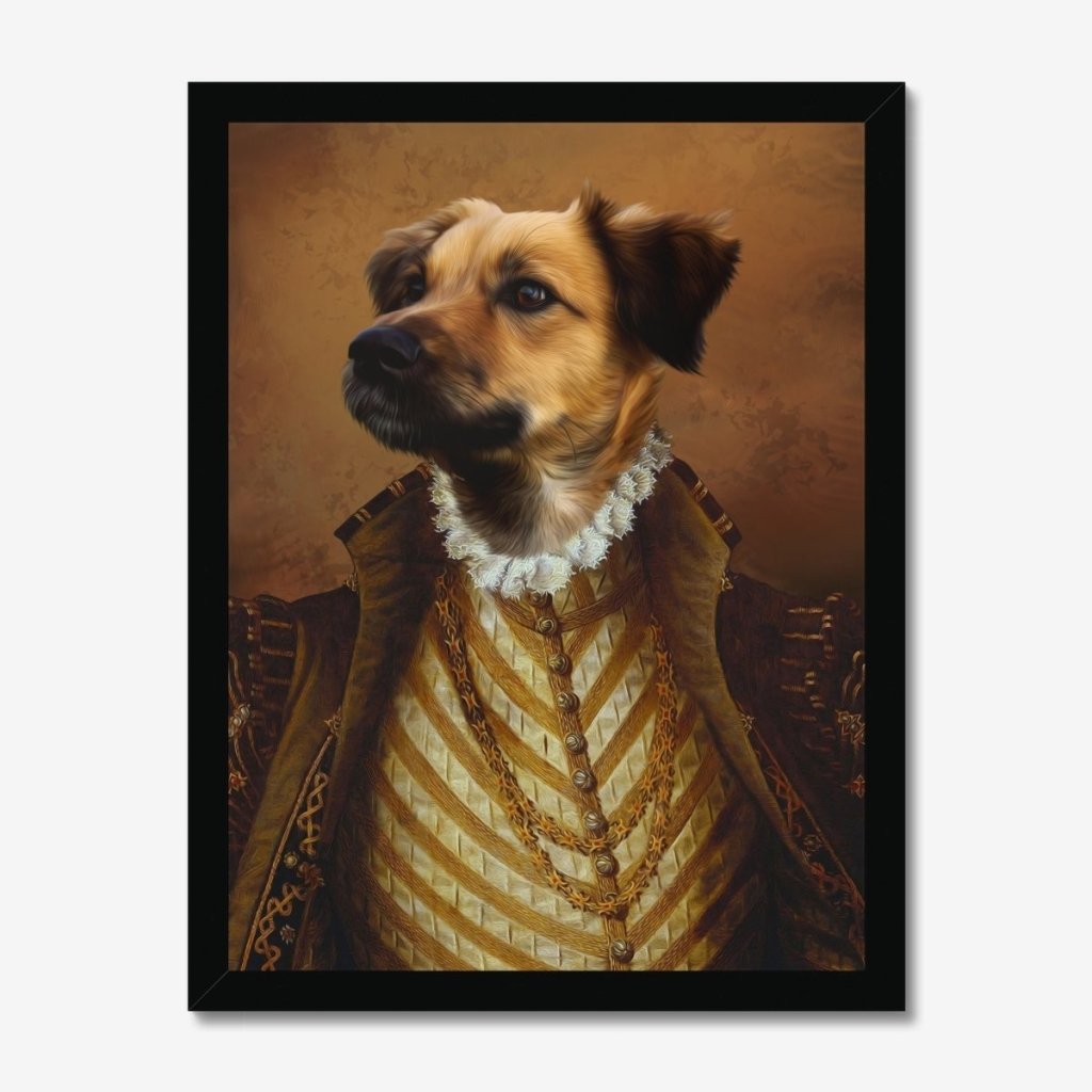 Pet Portraits | The Supremo: Custom Pet Portrait | Paw & Glory