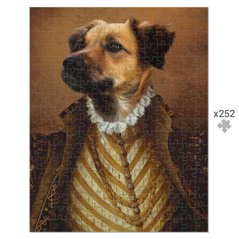 The Supremo: Custom Pet Puzzle - Paw & Glory - Dog Portraits - Pet Portraits