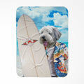 The Surfer: Custom Pet Blanket