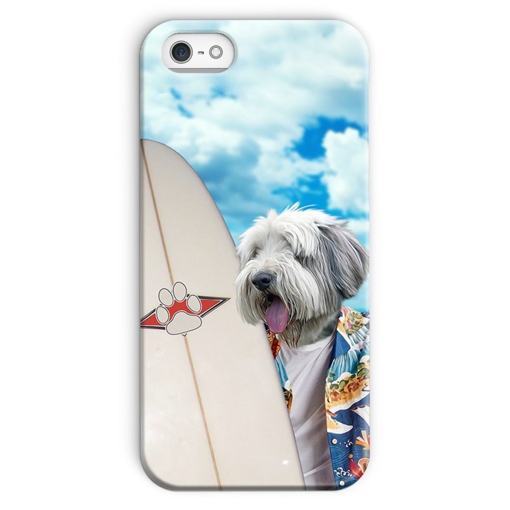 Pet Portraits | The Surfer: Custom Pet Phone Case | Paw & Glory