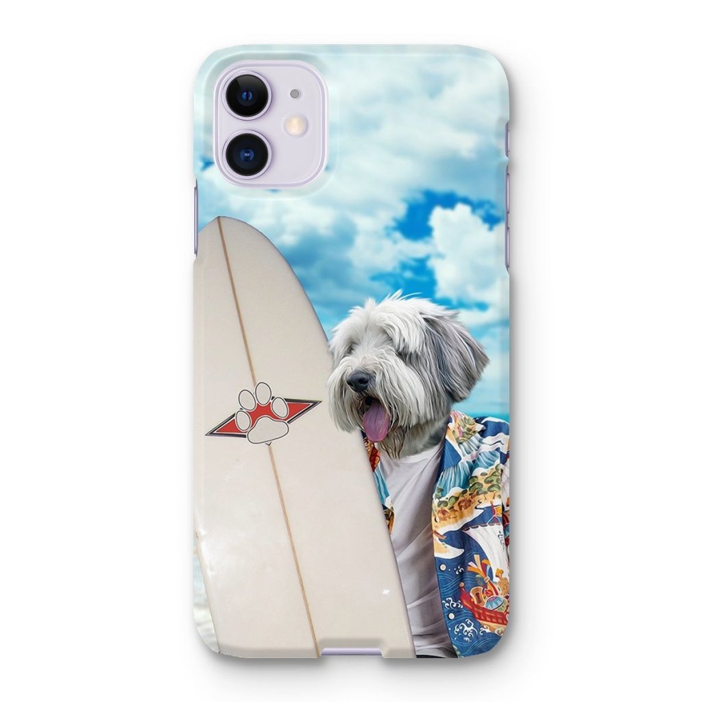 Pet Portraits | The Surfer: Custom Pet Phone Case | Paw & Glory