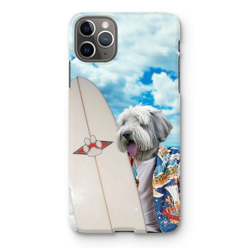 Pet Portraits | The Surfer: Custom Pet Phone Case | Paw & Glory