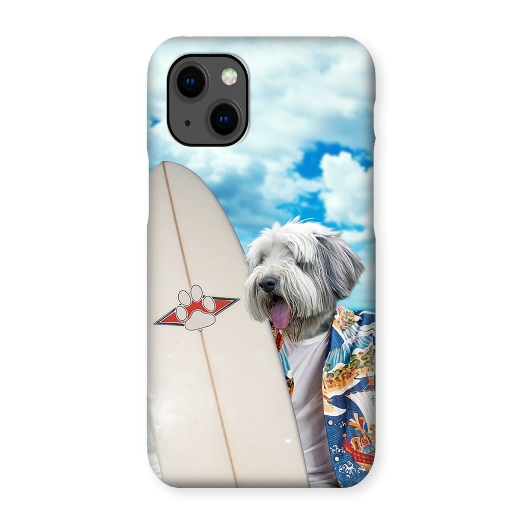 Pet Portraits | The Surfer: Custom Pet Phone Case | Paw & Glory