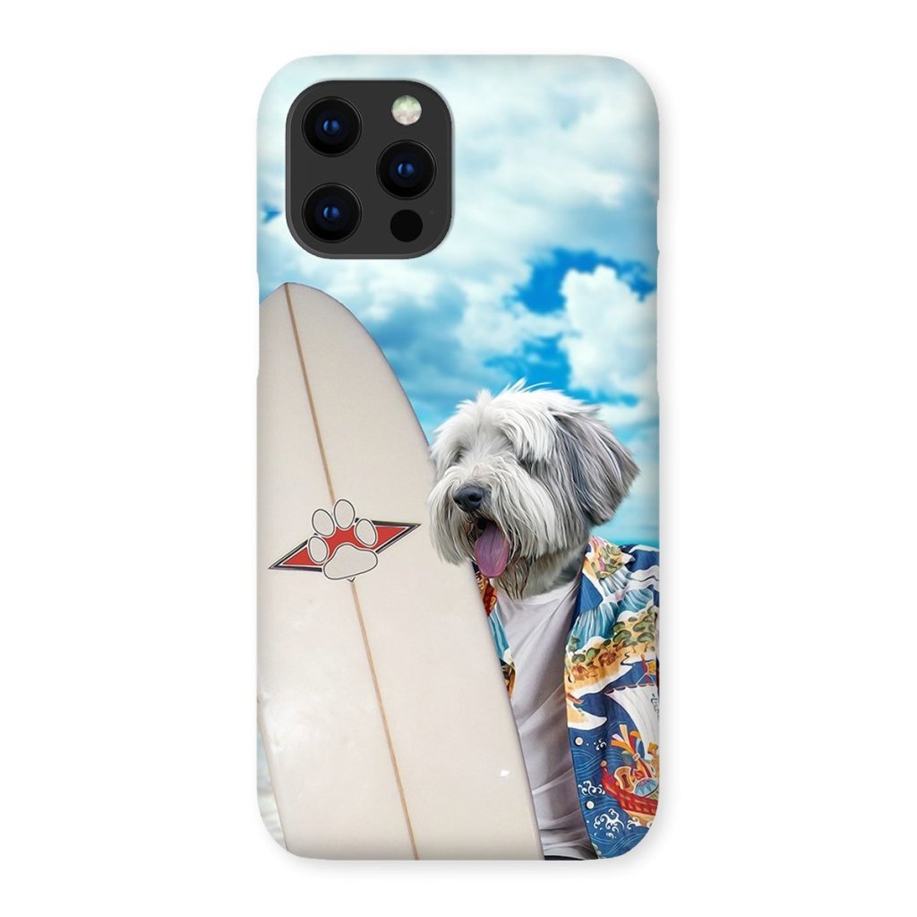 Pet Portraits | The Surfer: Custom Pet Phone Case | Paw & Glory