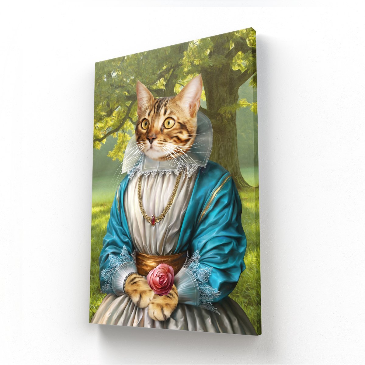Pet Portraits | The Sweetheart: Custom Pet Canvas | Paw & Glory