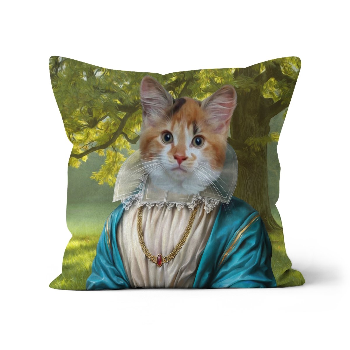 Pet Portraits | The Sweetheart: Custom Pet Pillow | Paw & Glory