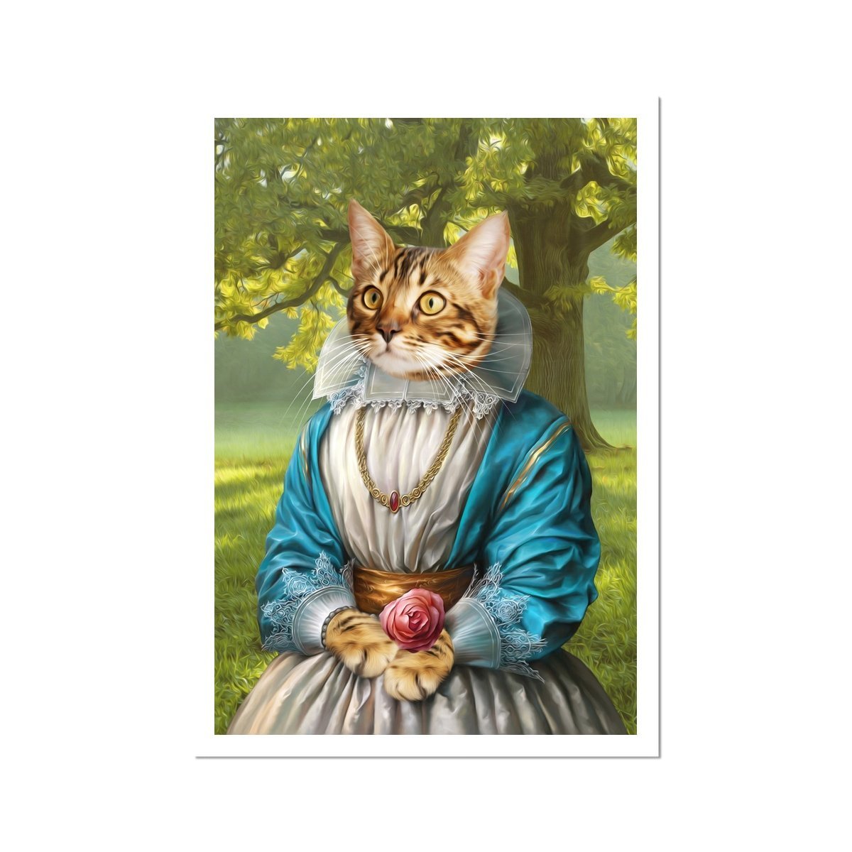 Pet Portraits | The Sweetheart: Custom Pet Portrait | Paw & Glory