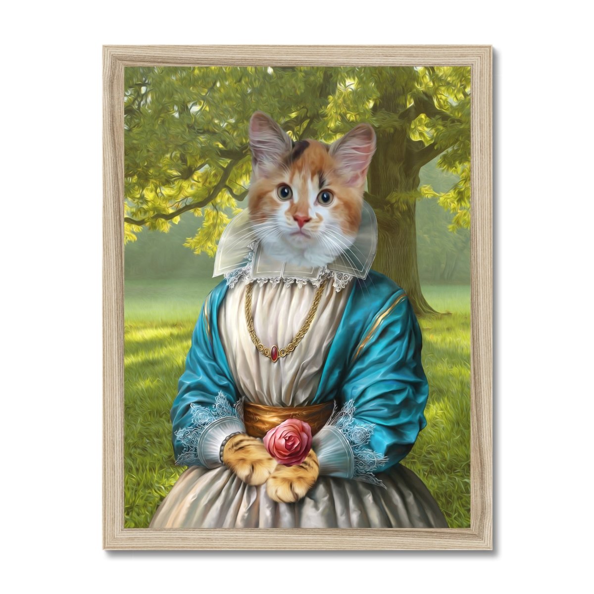 Pet Portraits | The Sweetheart: Custom Pet Portrait | Paw & Glory