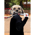 The Tennis Champion: Custom Digital Download Pet Portrait