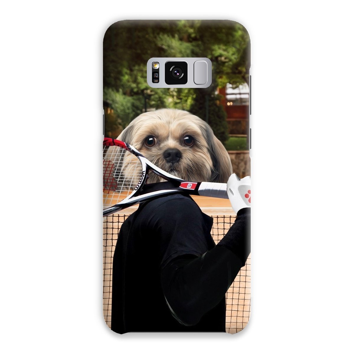 Pet Portraits | The Tennis Champion: Custom Pet Phone Case | Paw & Glory