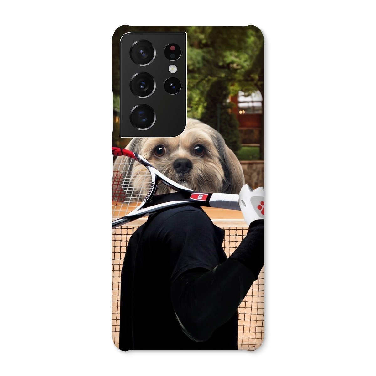 Pet Portraits | The Tennis Champion: Custom Pet Phone Case | Paw & Glory