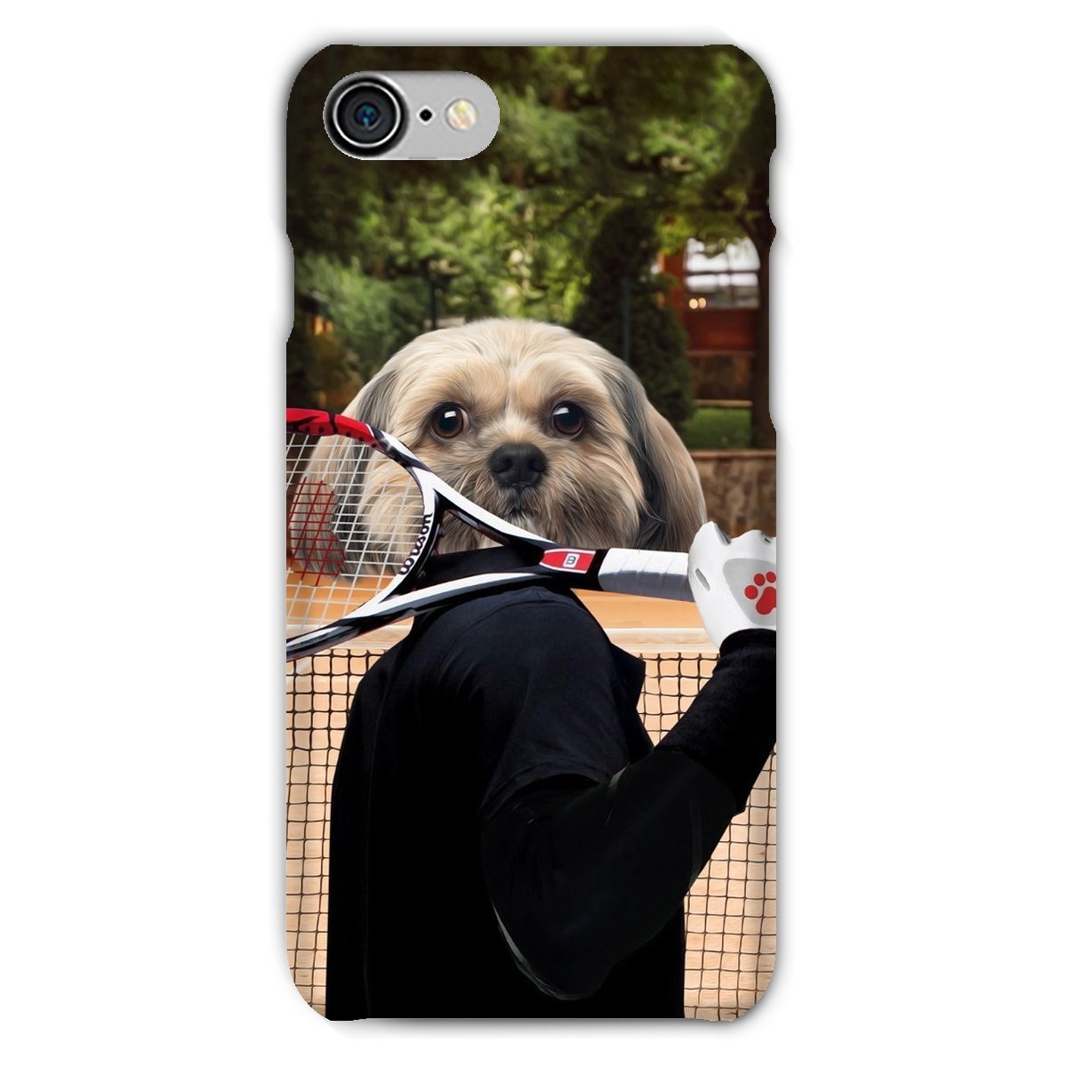 Pet Portraits | The Tennis Champion: Custom Pet Phone Case | Paw & Glory