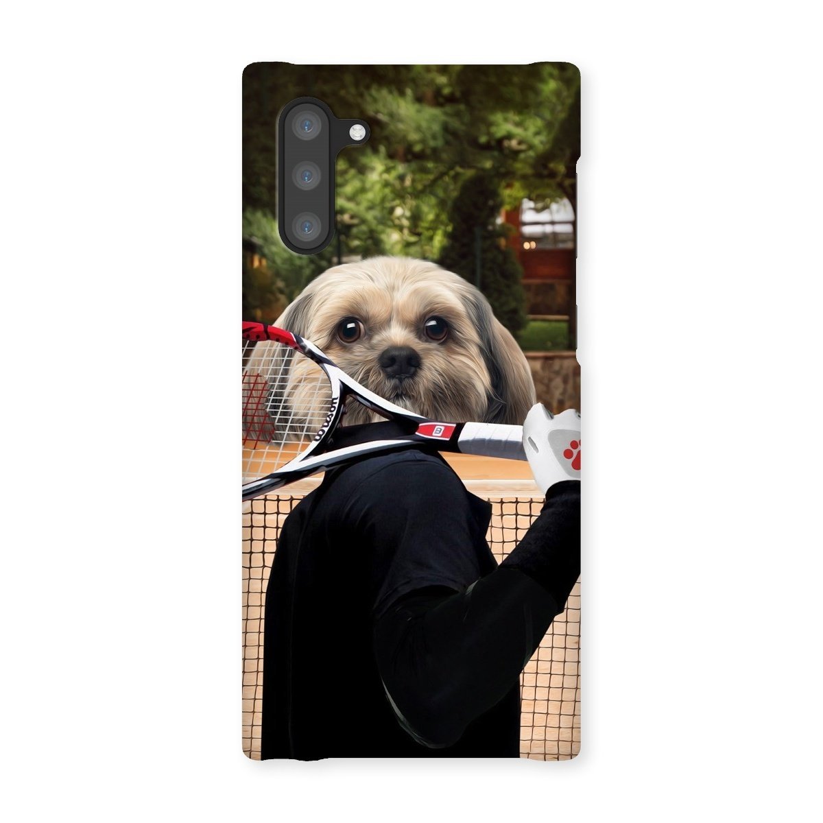Pet Portraits | The Tennis Champion: Custom Pet Phone Case | Paw & Glory