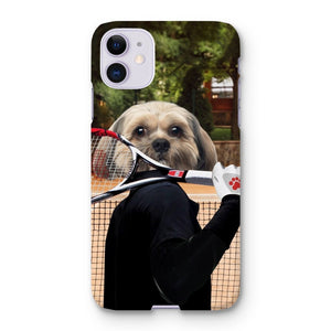 The Tennis Champion: Custom Pet Phone Case - Paw & Glory - Dog Portraits - Pet Portraits