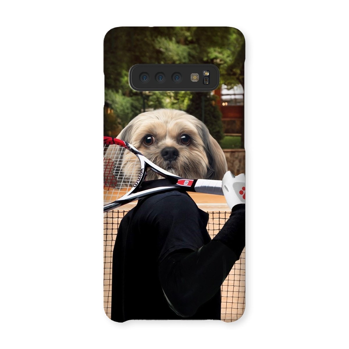 Pet Portraits | The Tennis Champion: Custom Pet Phone Case | Paw & Glory