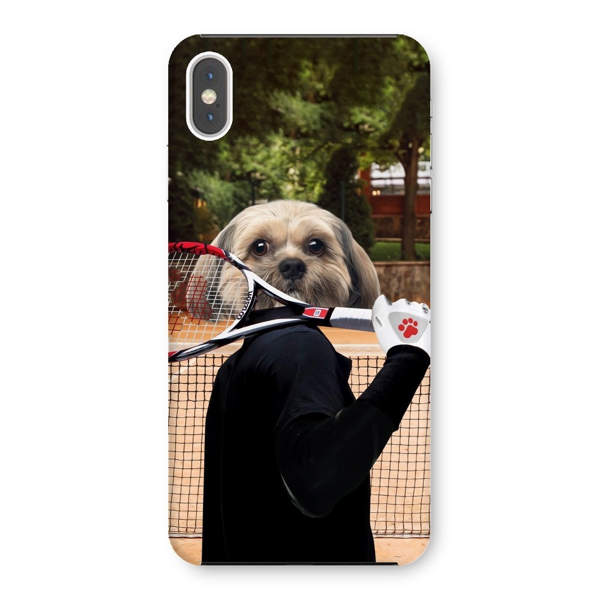 Pet Portraits | The Tennis Champion: Custom Pet Phone Case | Paw & Glory