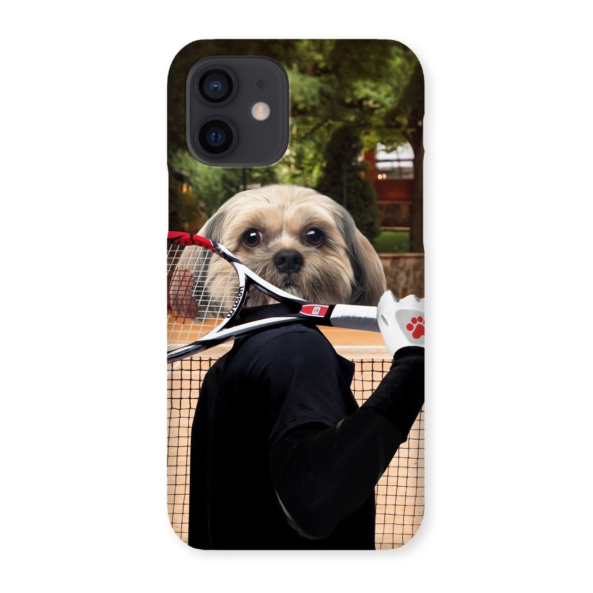 Pet Portraits | The Tennis Champion: Custom Pet Phone Case | Paw & Glory