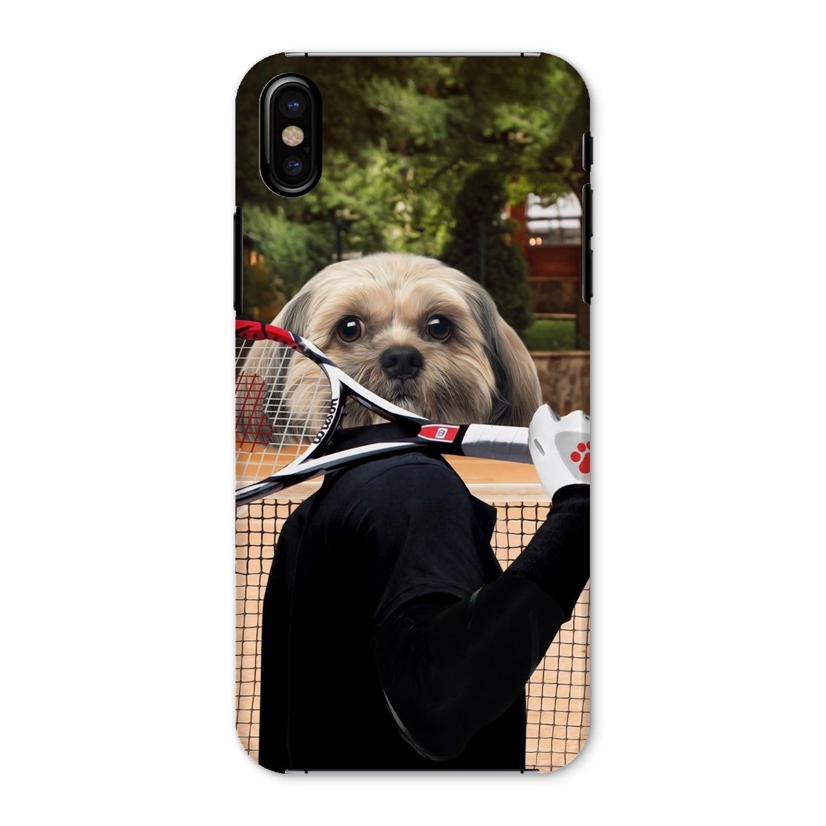 Pet Portraits | The Tennis Champion: Custom Pet Phone Case | Paw & Glory