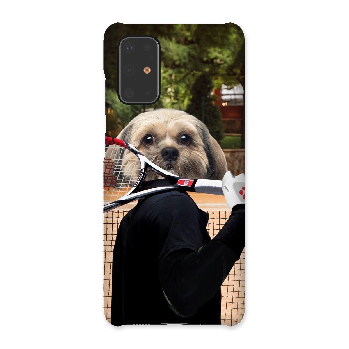 Pet Portraits | The Tennis Champion: Custom Pet Phone Case | Paw & Glory