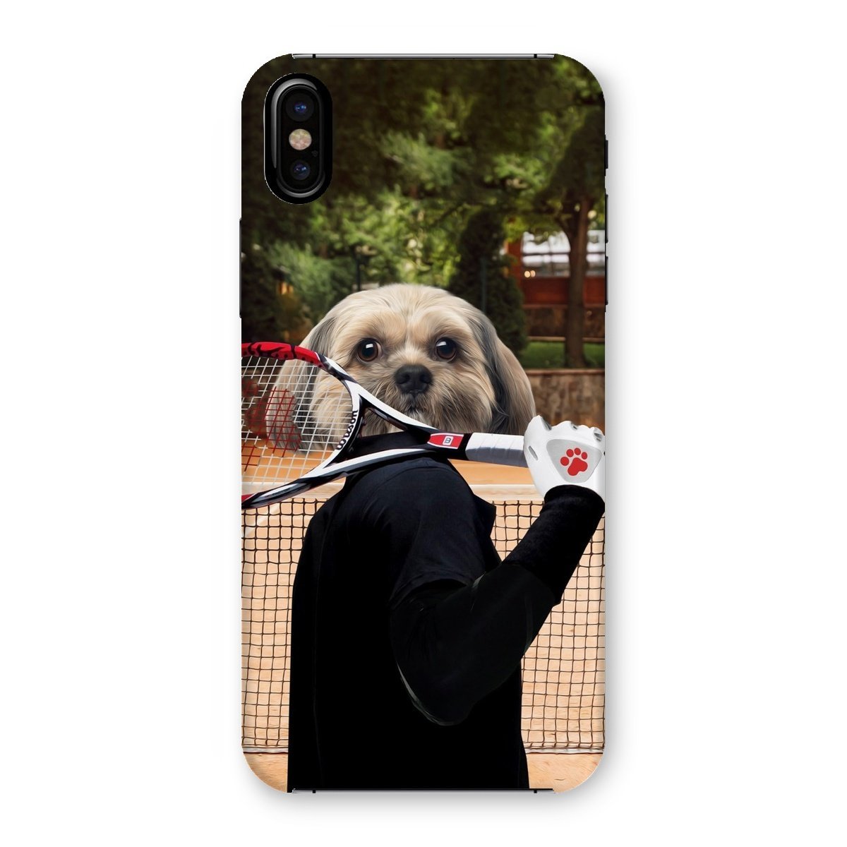 Pet Portraits | The Tennis Champion: Custom Pet Phone Case | Paw & Glory