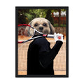 The Tennis Champion: Custom Pet Portrait
