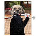 The Tennis Champion: Custom Pet Puzzle