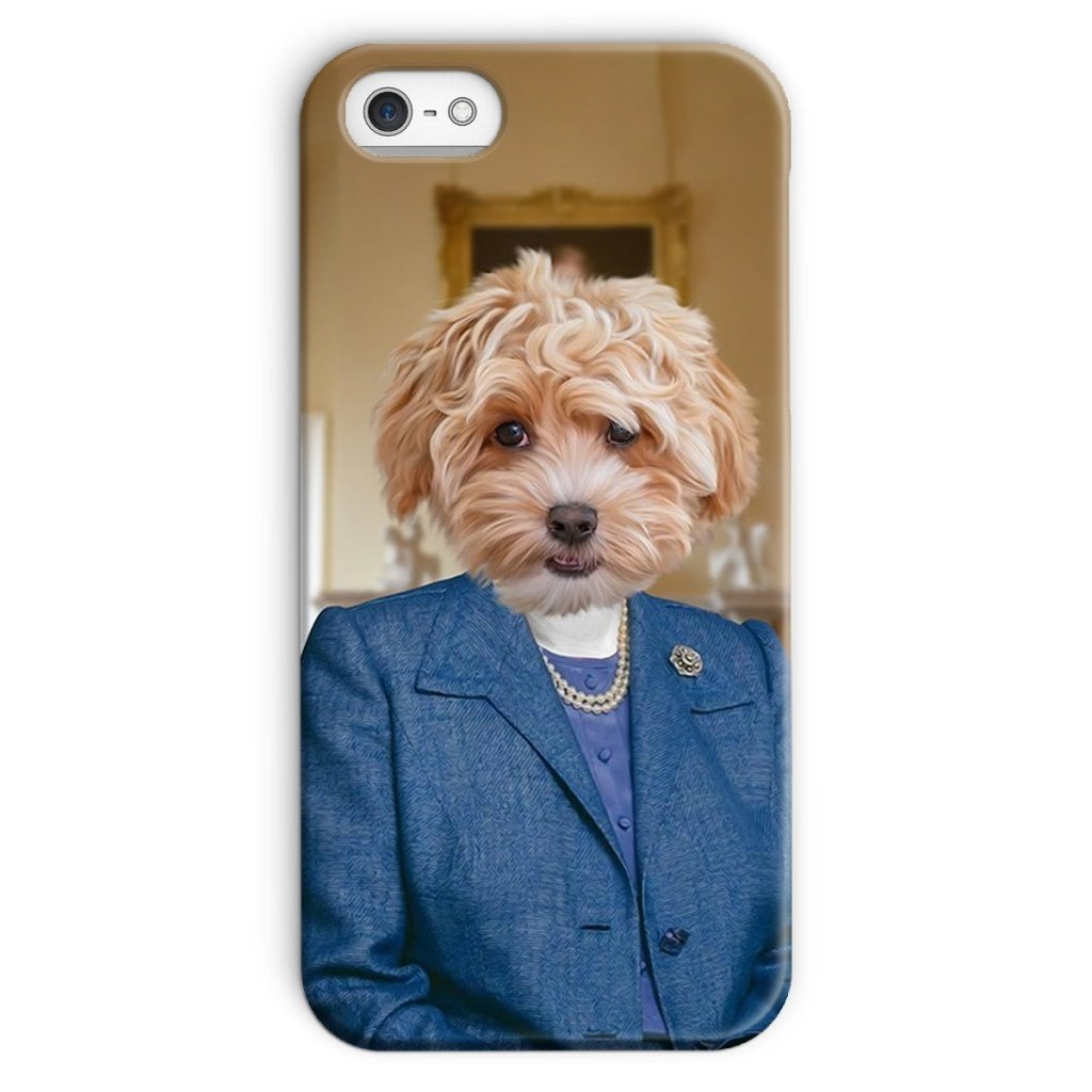 Pet Portraits | The Thatcher (Margaret Thatcher Inspired): Custom Pet Phone Case | Paw & Glory