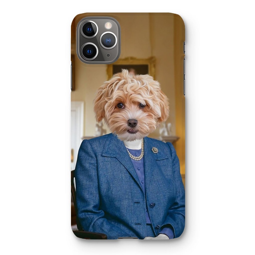 Pet Portraits | The Thatcher (Margaret Thatcher Inspired): Custom Pet Phone Case | Paw & Glory