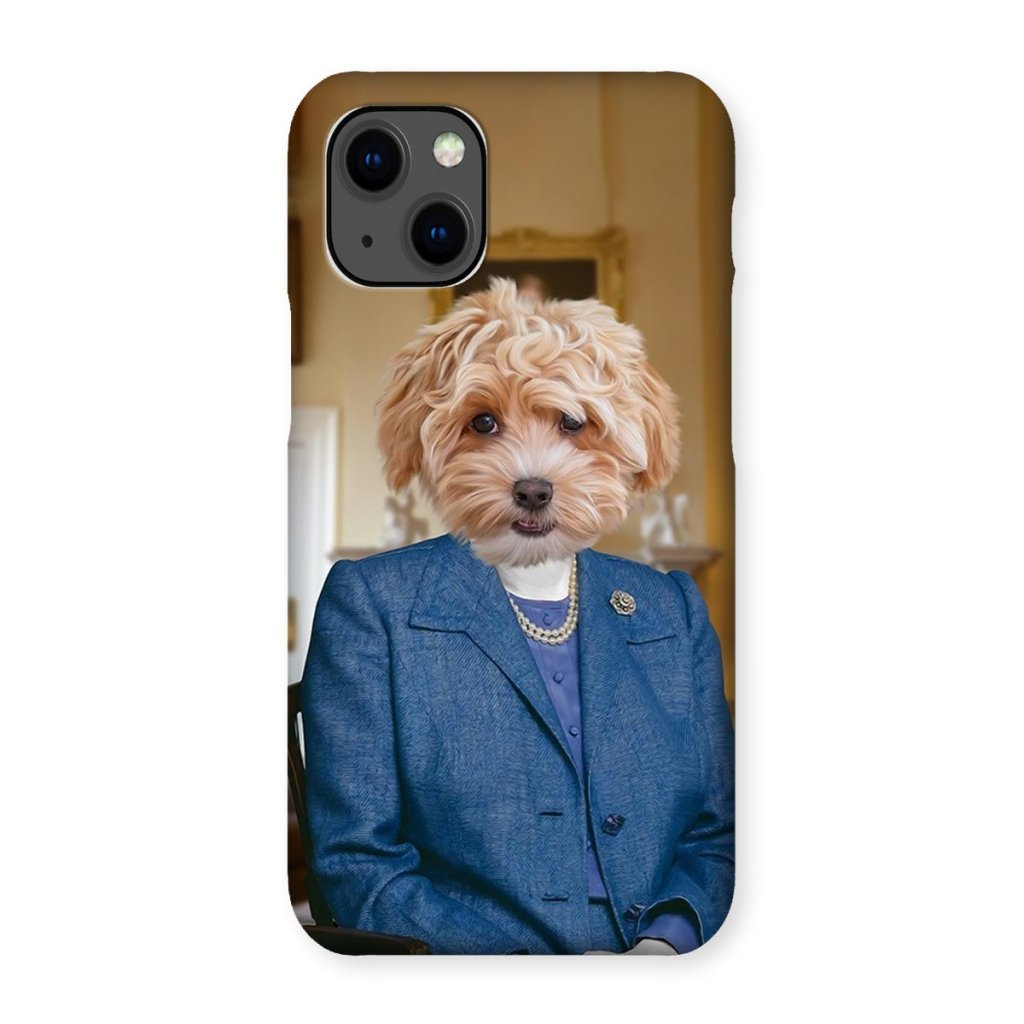 Pet Portraits | The Thatcher (Margaret Thatcher Inspired): Custom Pet Phone Case | Paw & Glory