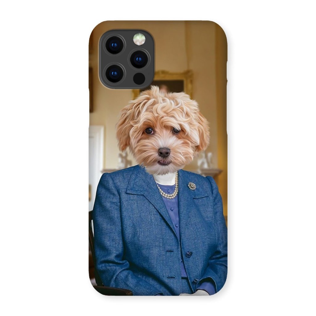 Pet Portraits | The Thatcher (Margaret Thatcher Inspired): Custom Pet Phone Case | Paw & Glory