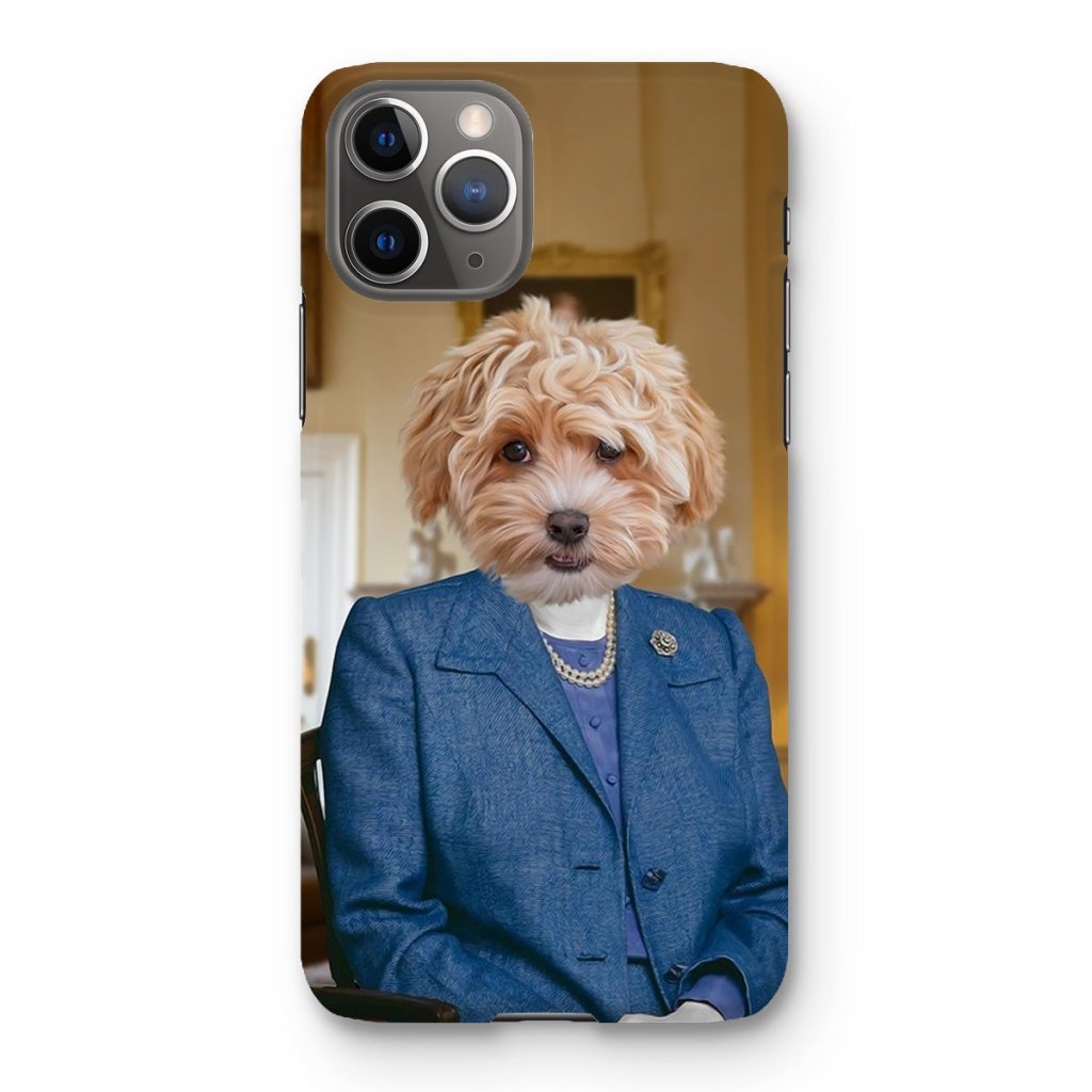 Pet Portraits | The Thatcher (Margaret Thatcher Inspired): Custom Pet Phone Case | Paw & Glory