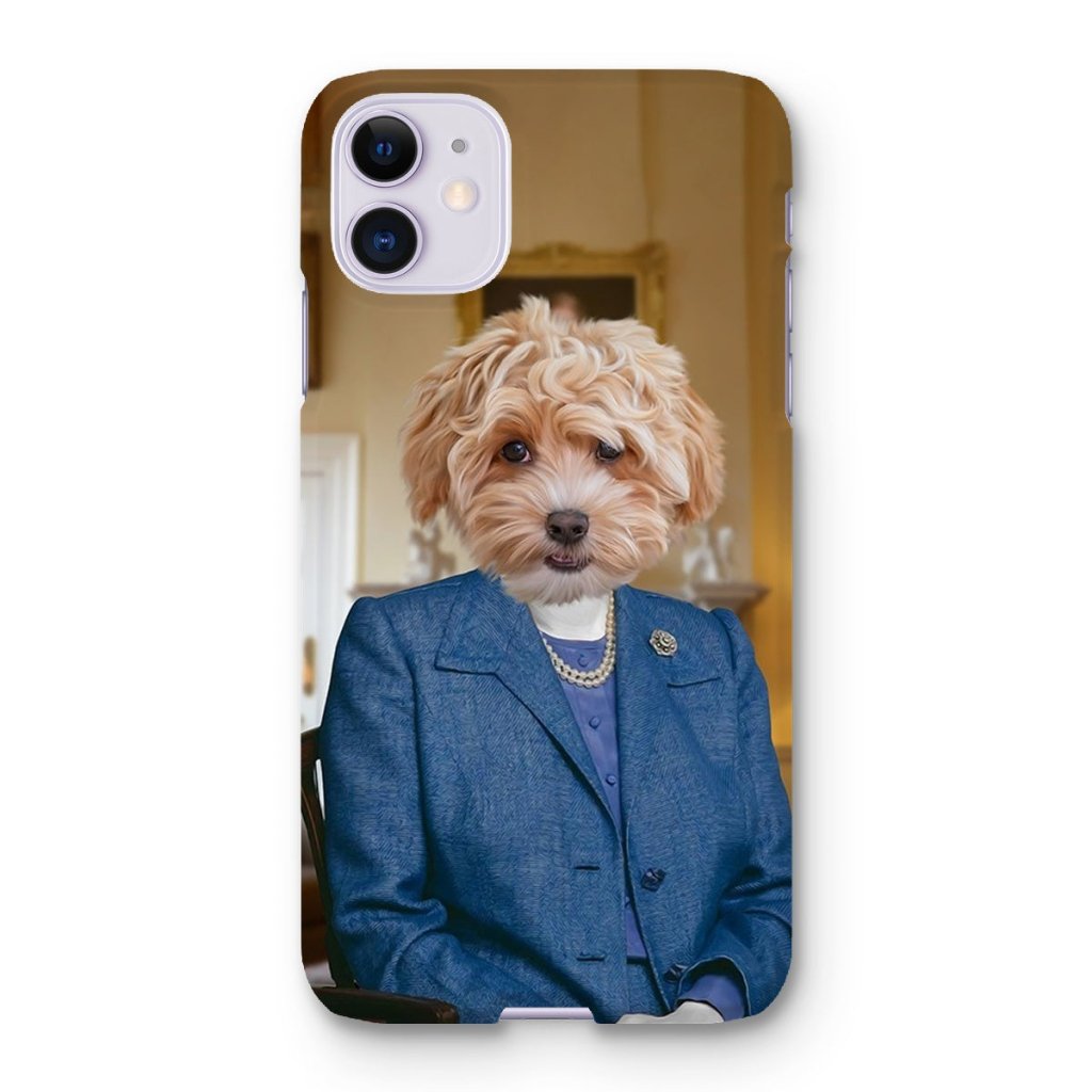 Pet Portraits | The Thatcher (Margaret Thatcher Inspired): Custom Pet Phone Case | Paw & Glory
