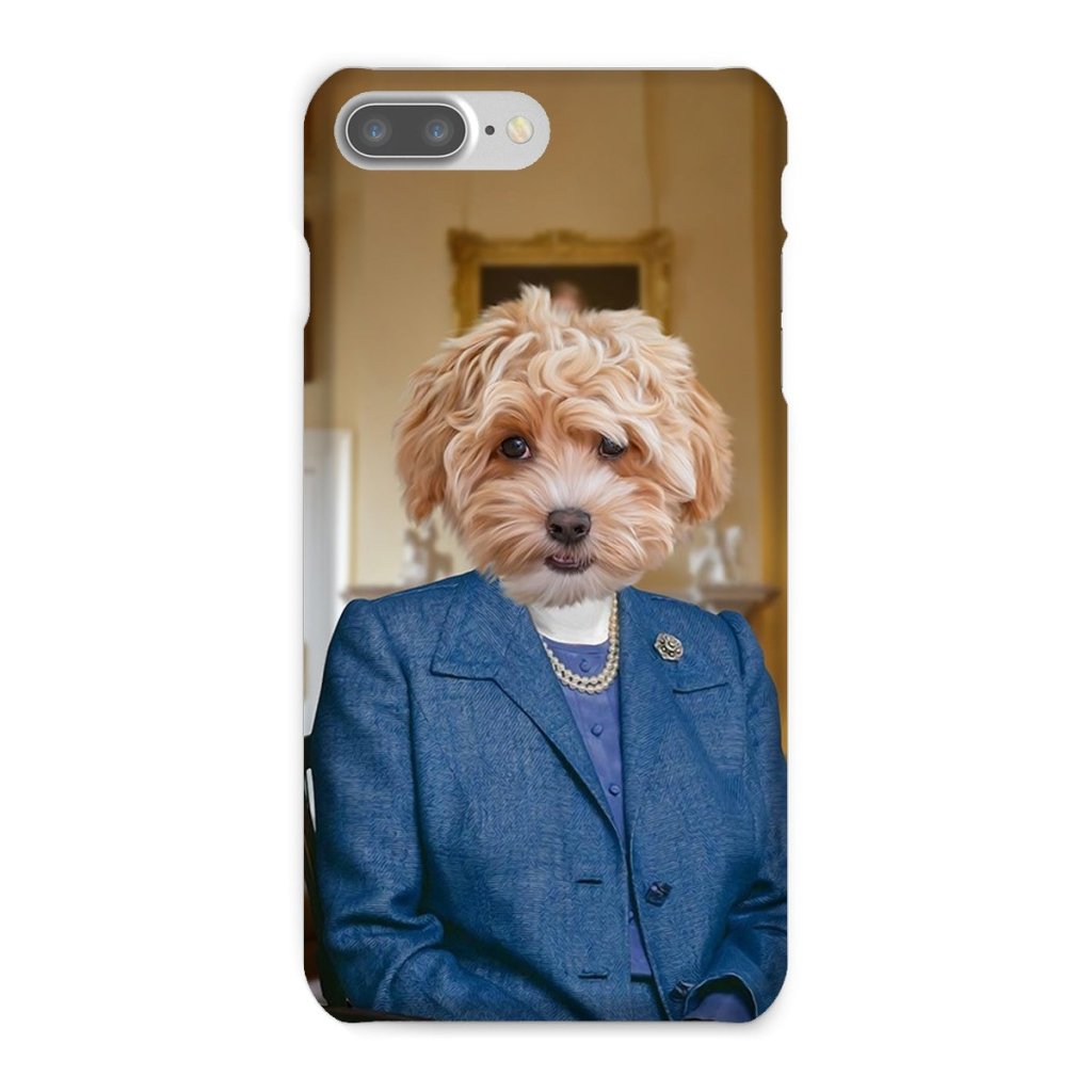 Pet Portraits | The Thatcher (Margaret Thatcher Inspired): Custom Pet Phone Case | Paw & Glory