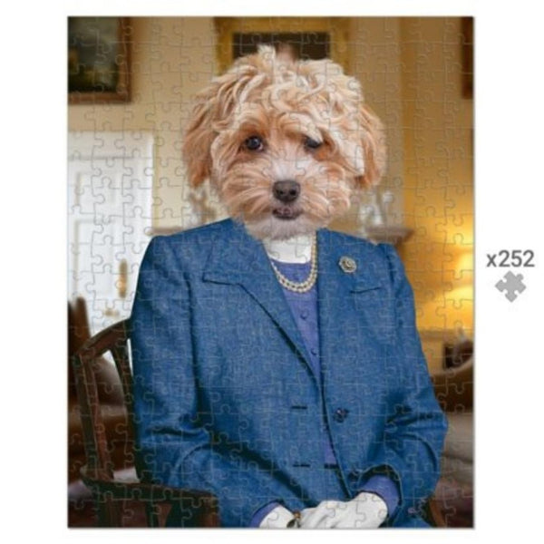 Iron Lady Custom Pet Puzzle | Pet Lover Gift | Paw & Glory
