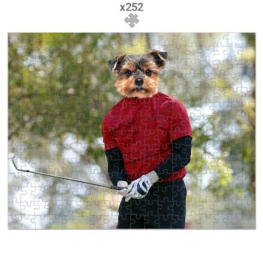 Pet Portraits | The Tiger: Custom Pet Puzzle | Paw & Glory