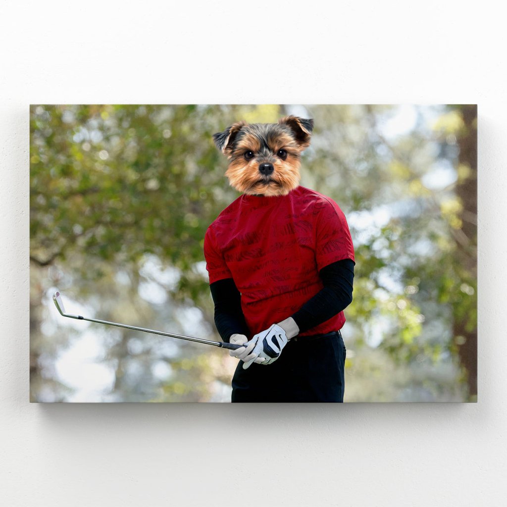 Pet Portraits | The Tiger: Customer Pet Canvas | Paw & Glory